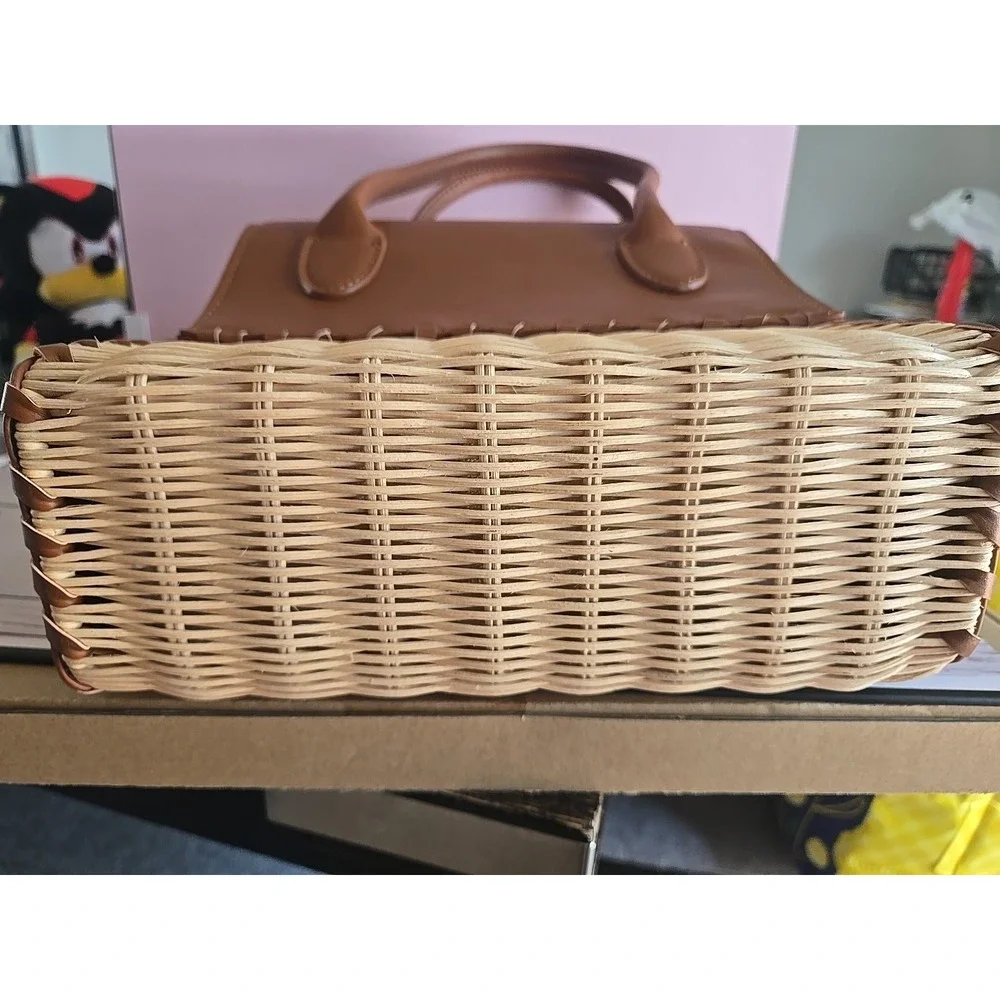 Crossbody BAG ‎ BROWN WOVEN URBAN EXPRESSION NEW
